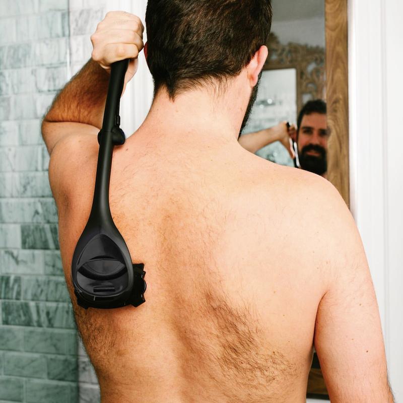 EasyReach Back Hair Shaver – Smooth Shave, No Help Needed